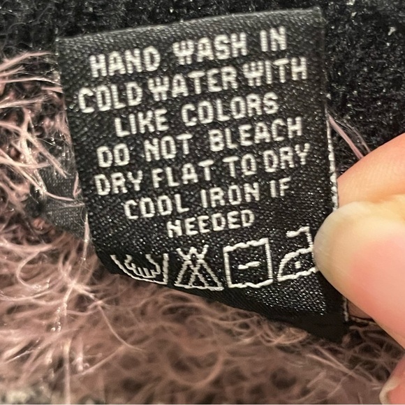 BCBG MaxAzria Waterfall Open Front Oversized Cardigan Sweater Southwestern Sz S - Picture 7 of 7